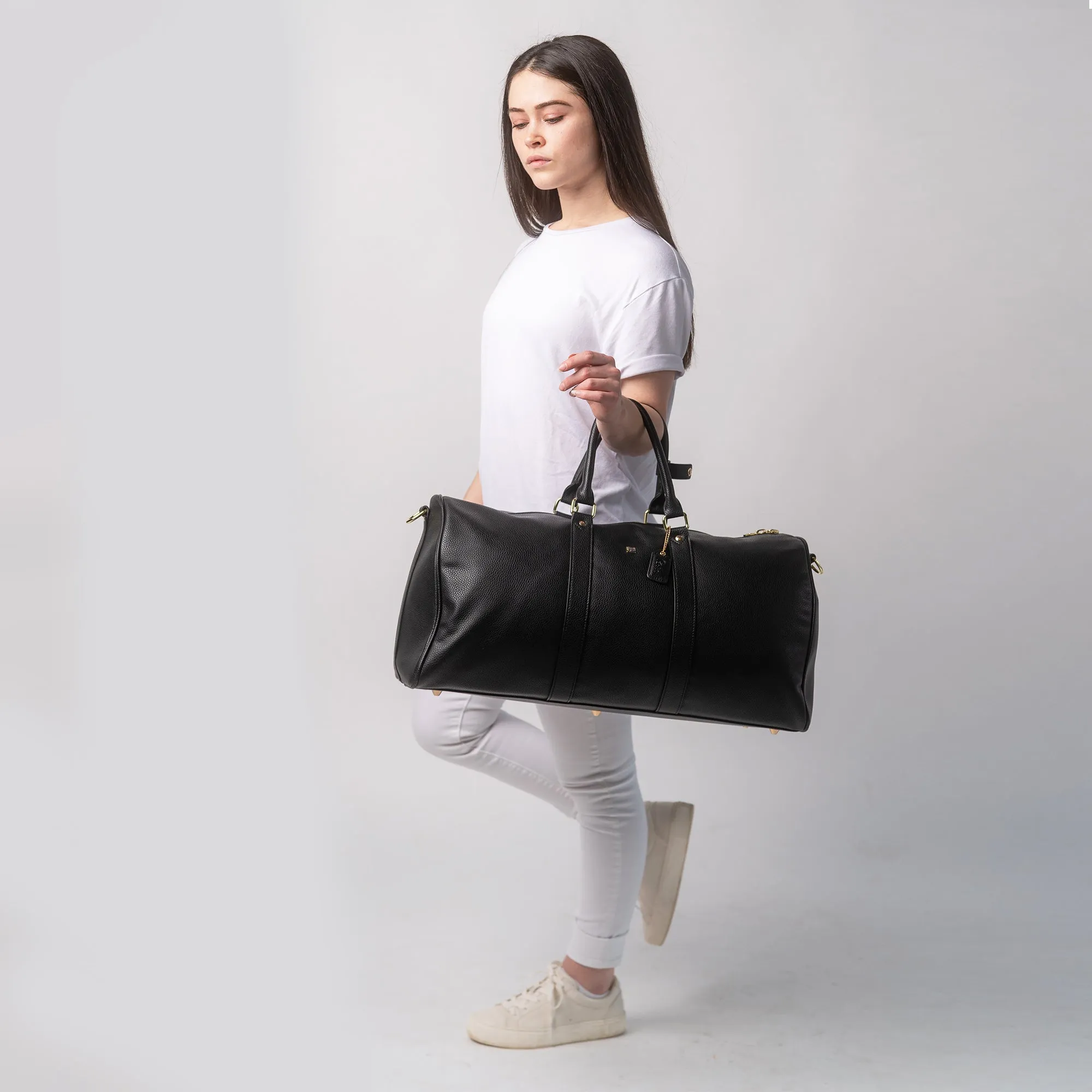 Mercer Duffel (Lux Black)