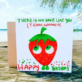 No one else like you Bday, You&#39;re amazing card, You&#39;re special one of a kind, Cards for boyfriend husband wife or girlfriend, Funny Postcard