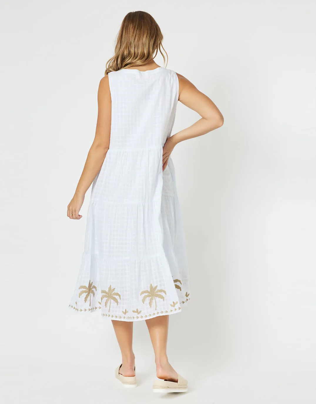 Oasis Midi Dress - White