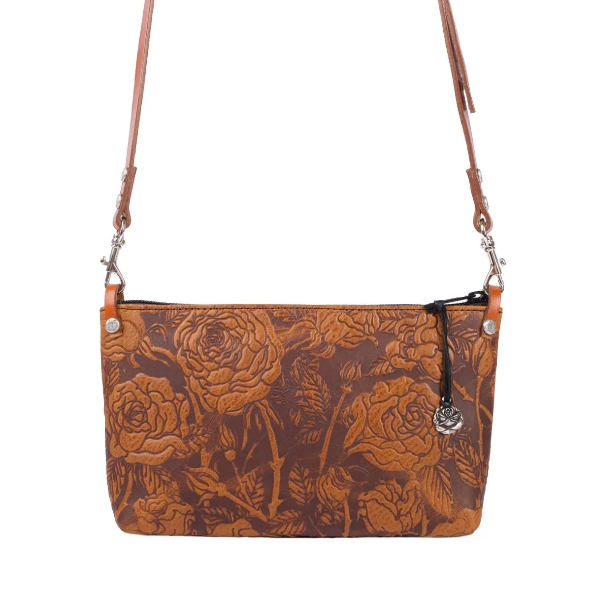 Paula Crossbody / Wristlet, Wild Rose Adventure