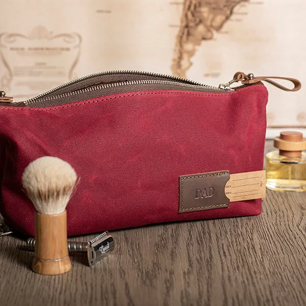 Personalized Compact Toiletry Bag