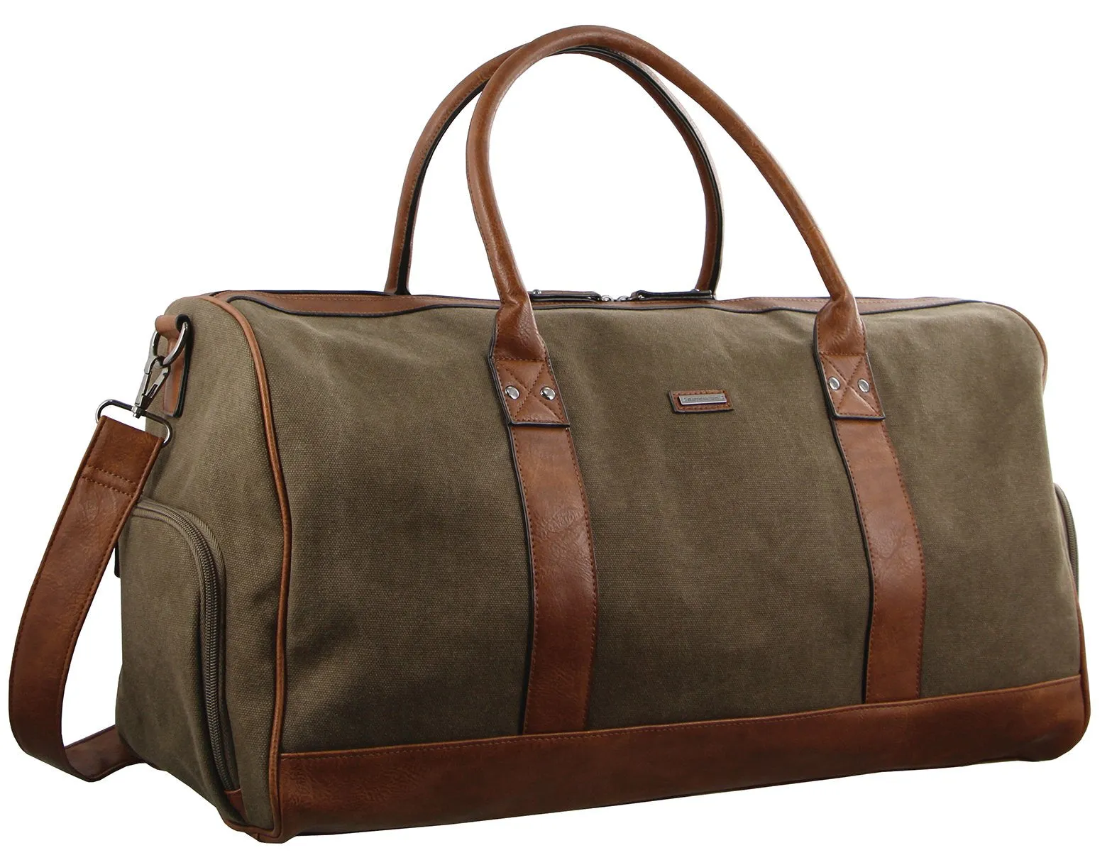 Pierre Cardin Canvas Overnight Duffle Bag PC2581