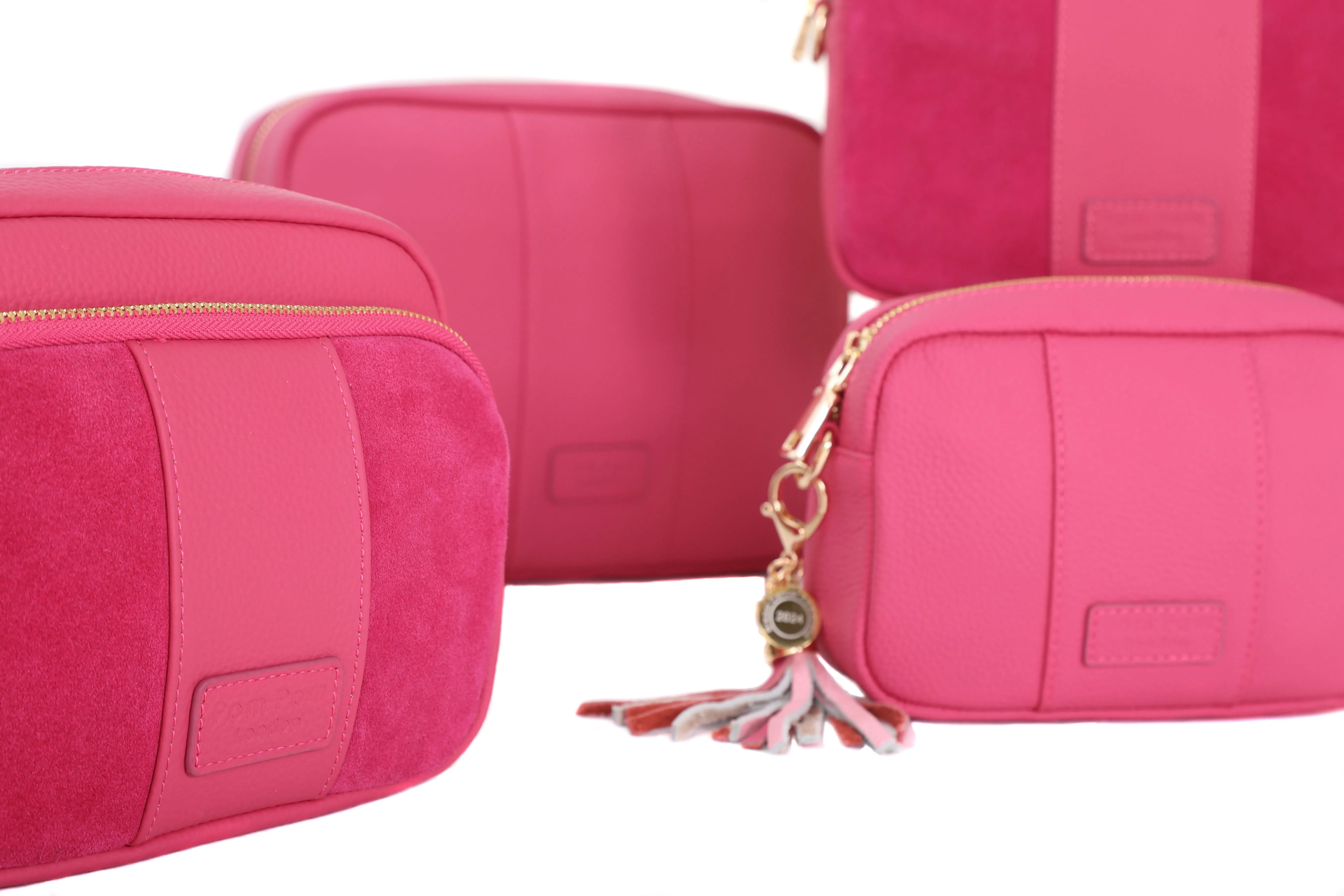 Pom Pom London City Bag Cerise Pink