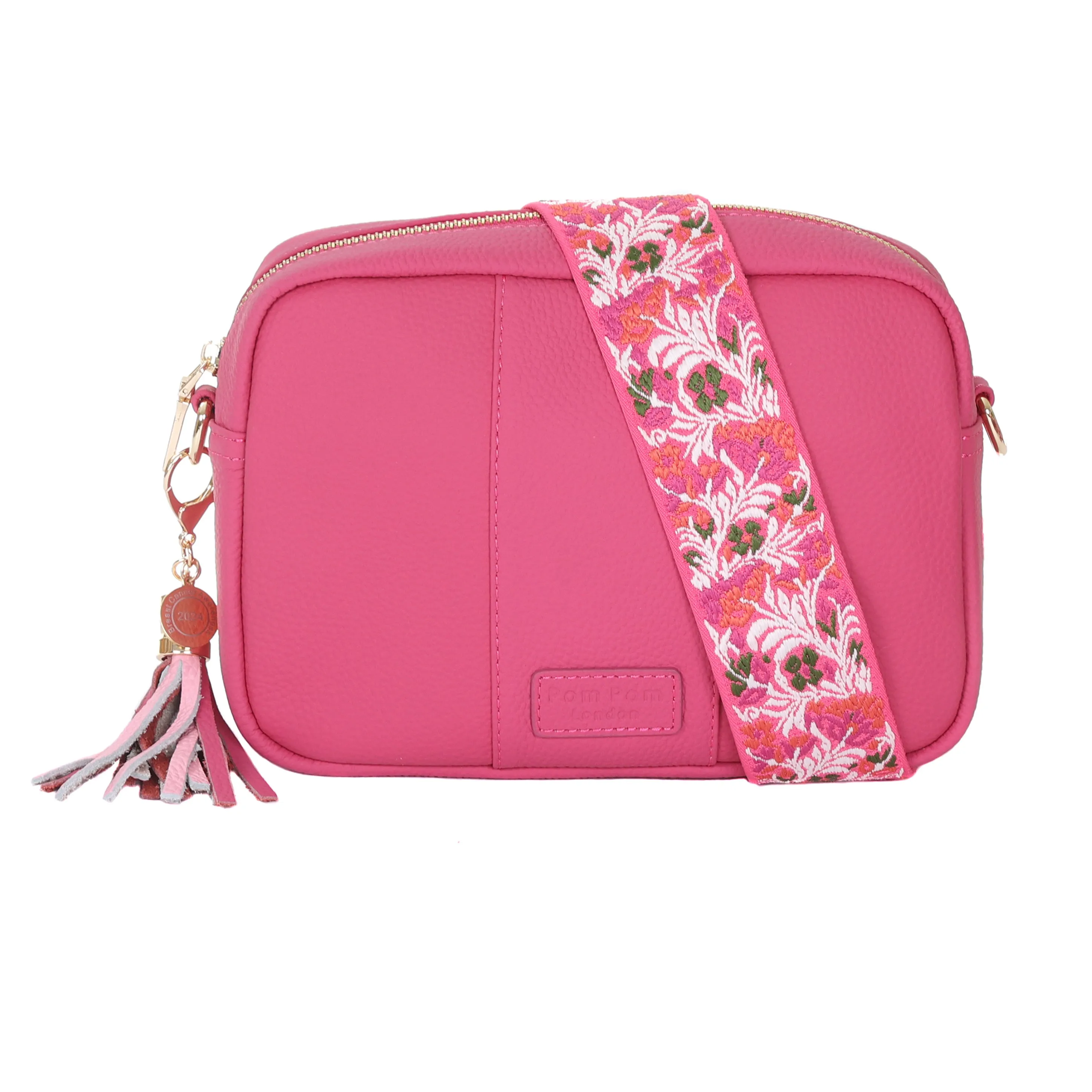 Pom Pom London City Bag Cerise Pink