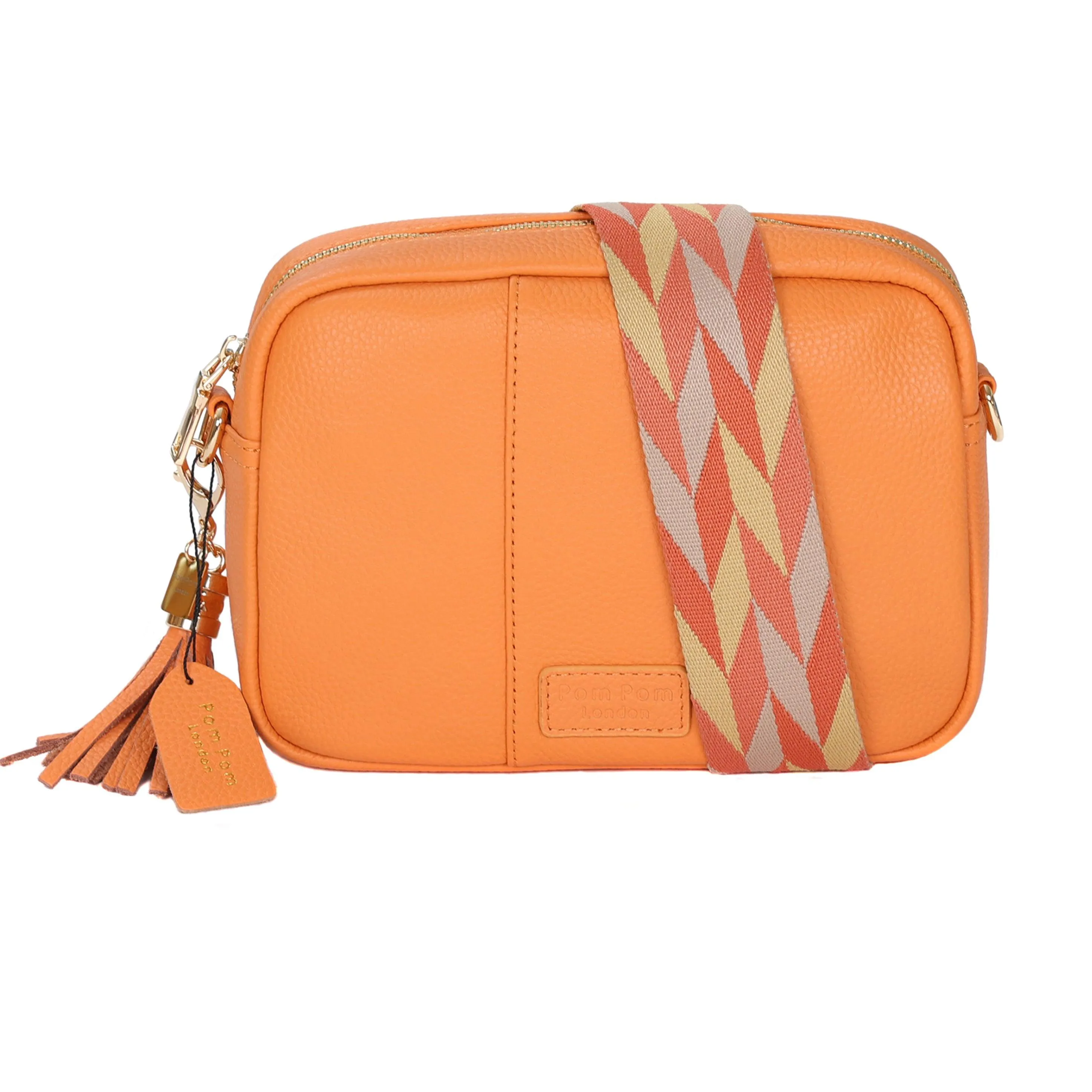 Pom Pom London City Bag Tangerine