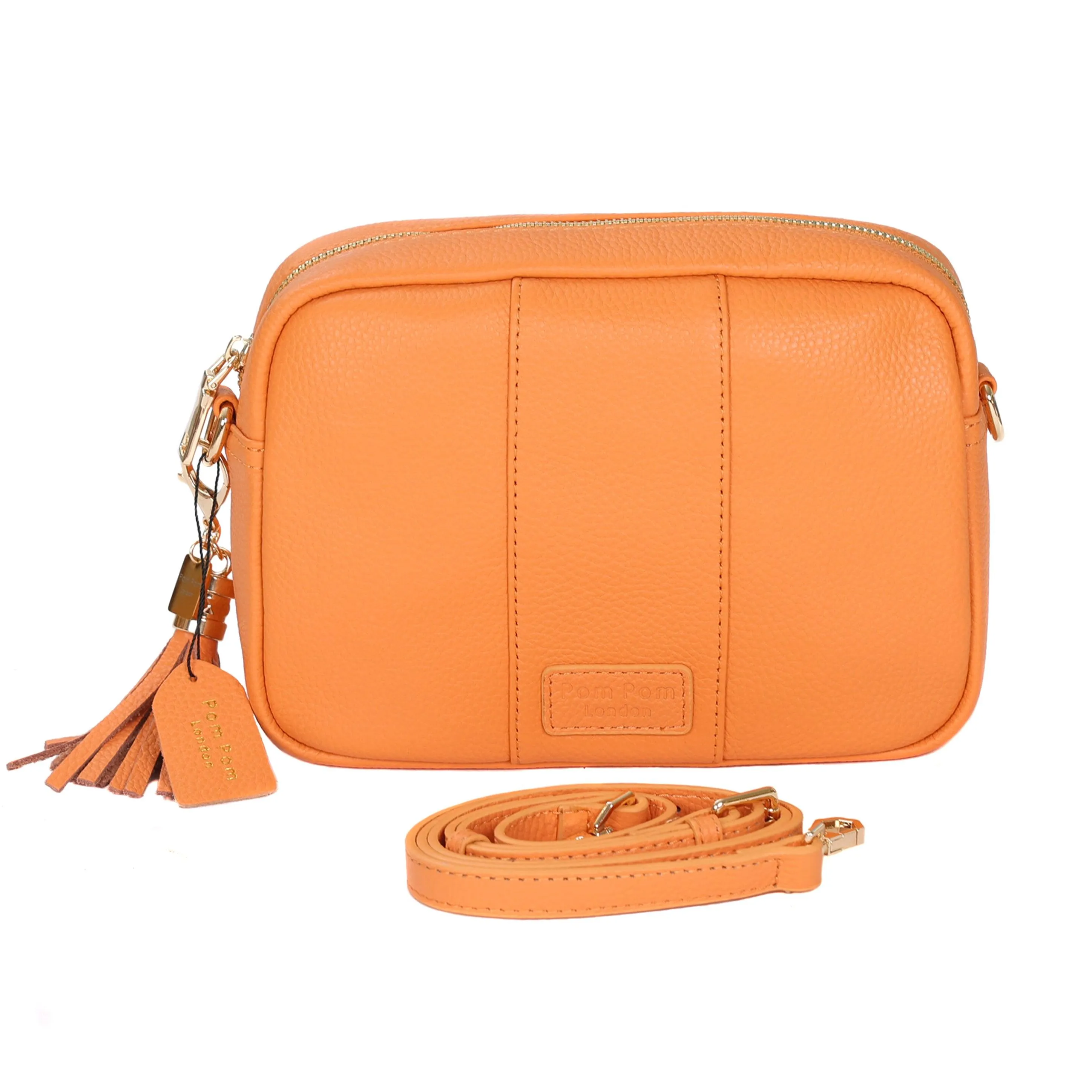 Pom Pom London City Bag Tangerine