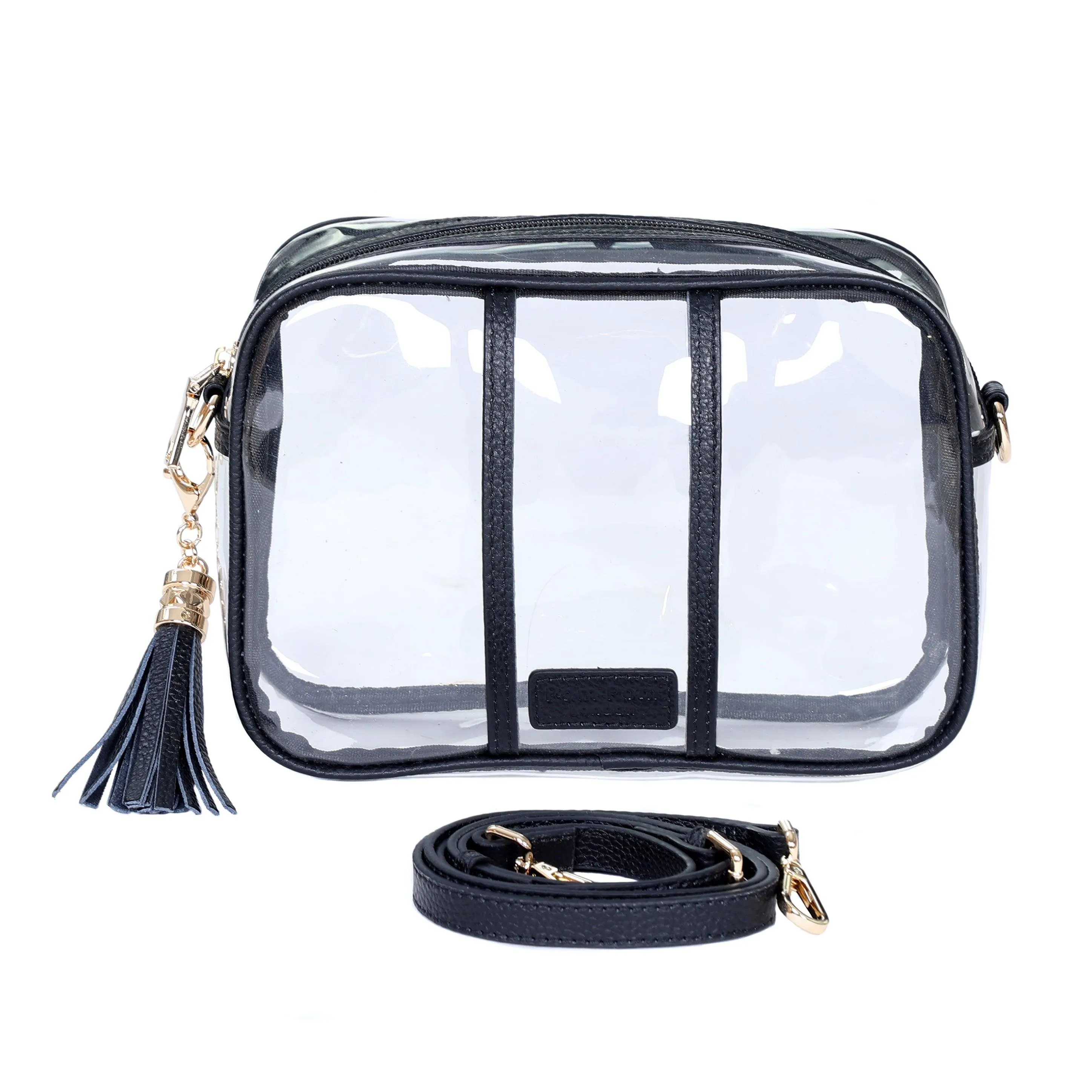 Pom Pom London City Bag Transparent Black