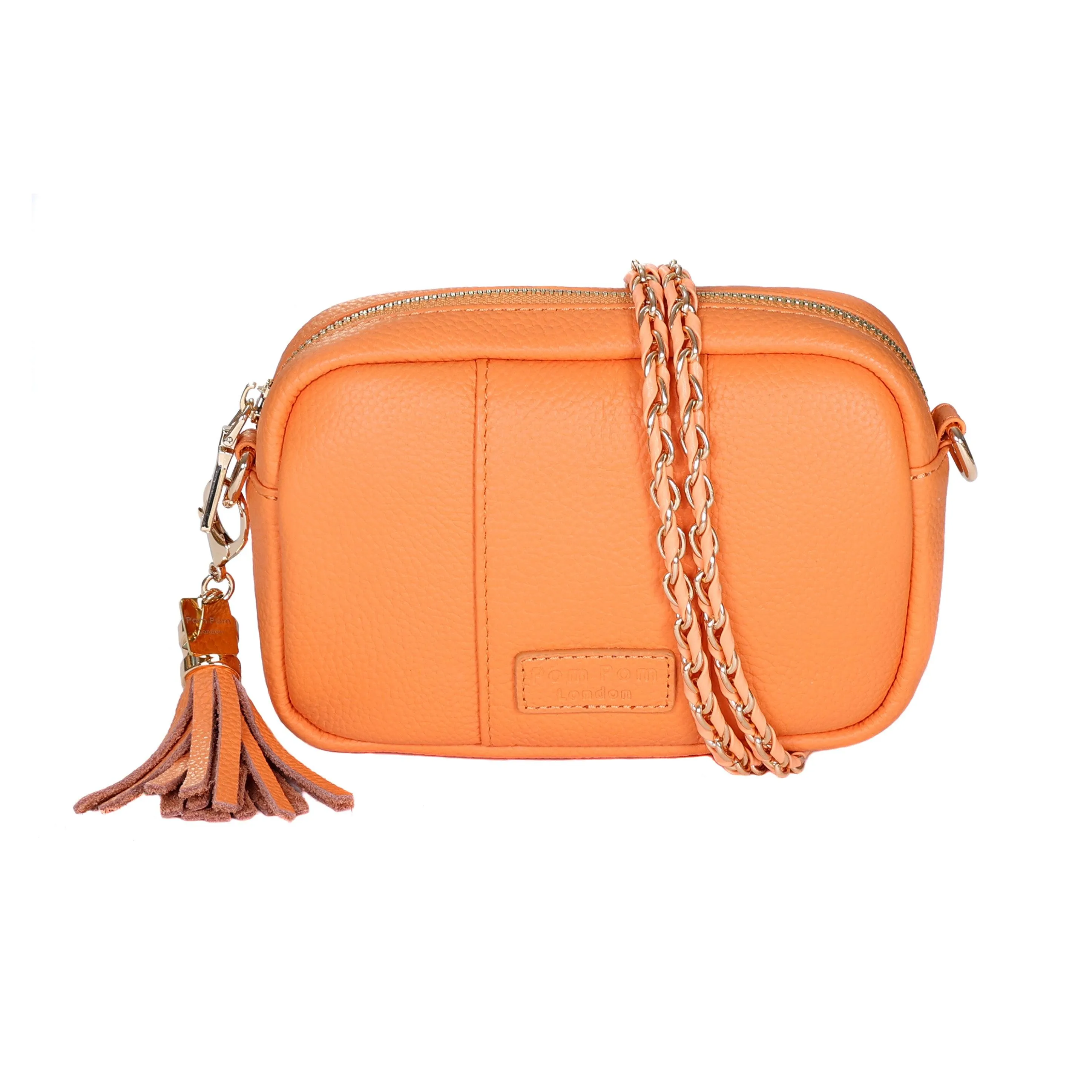 Pom Pom London City MINI Bag Tangerine