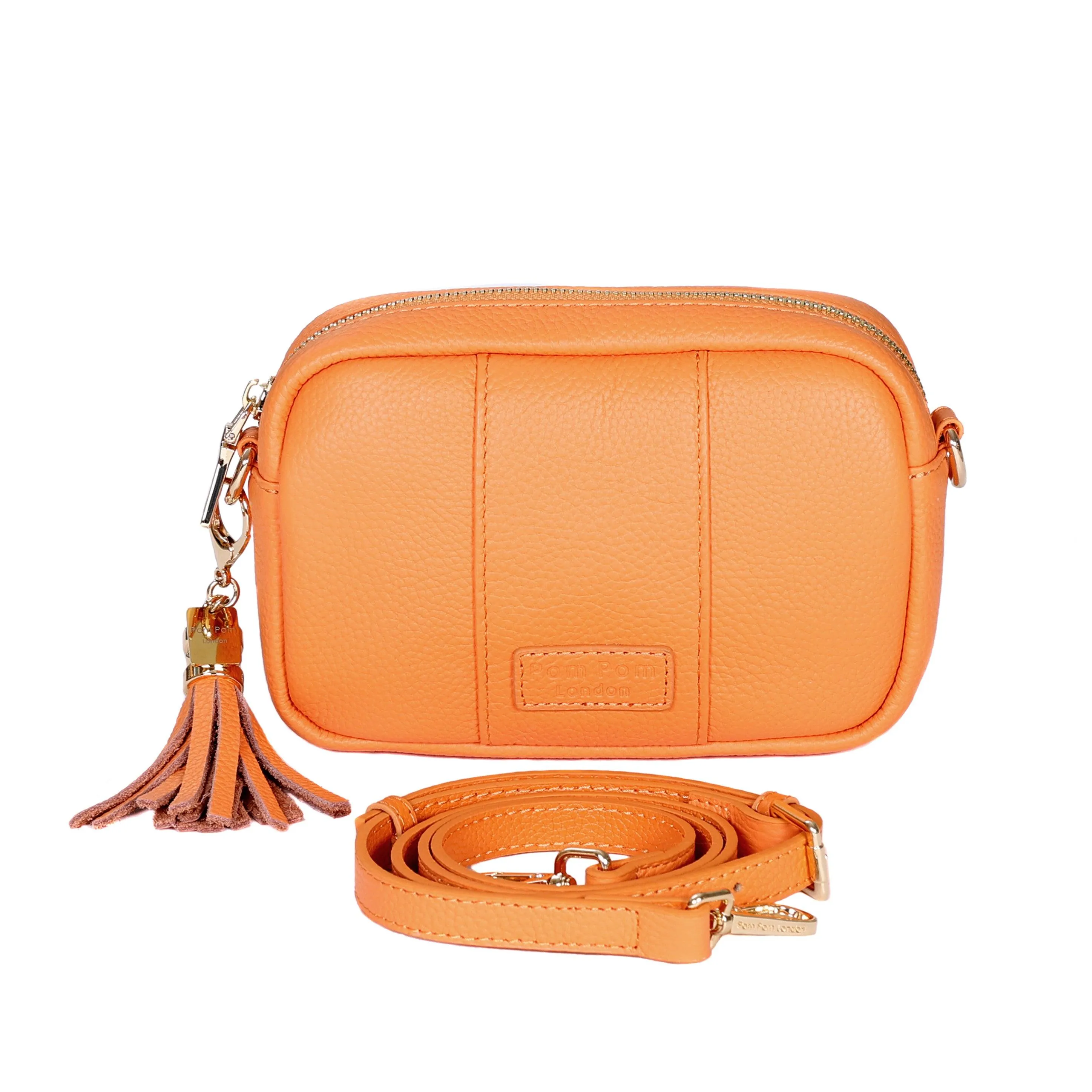 Pom Pom London City MINI Bag Tangerine