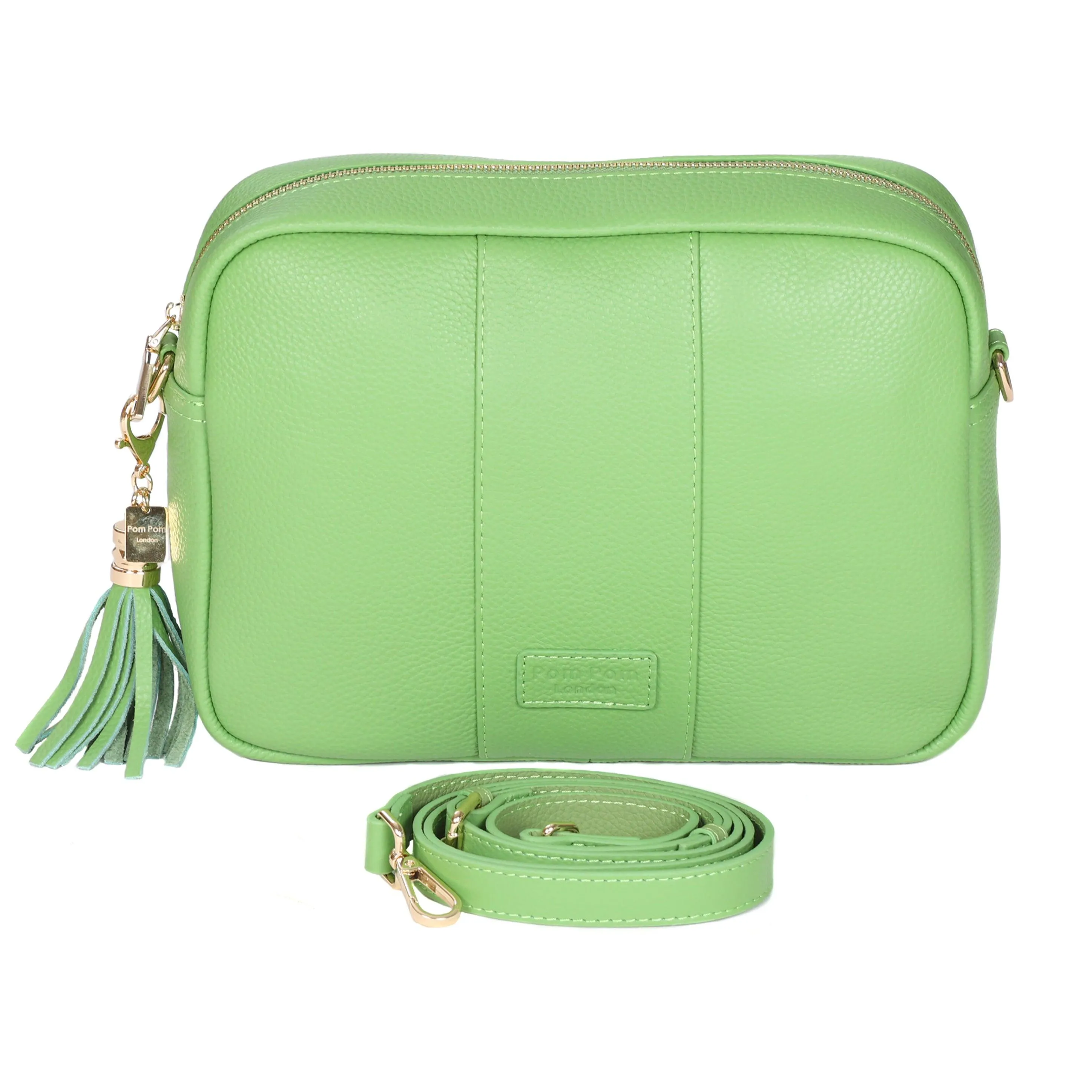 Pom Pom London City Plus Bag Kelly Green