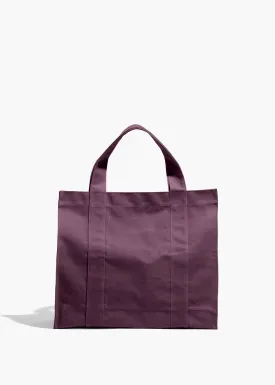 Preorder | Waxed Canvas Tote | Grape