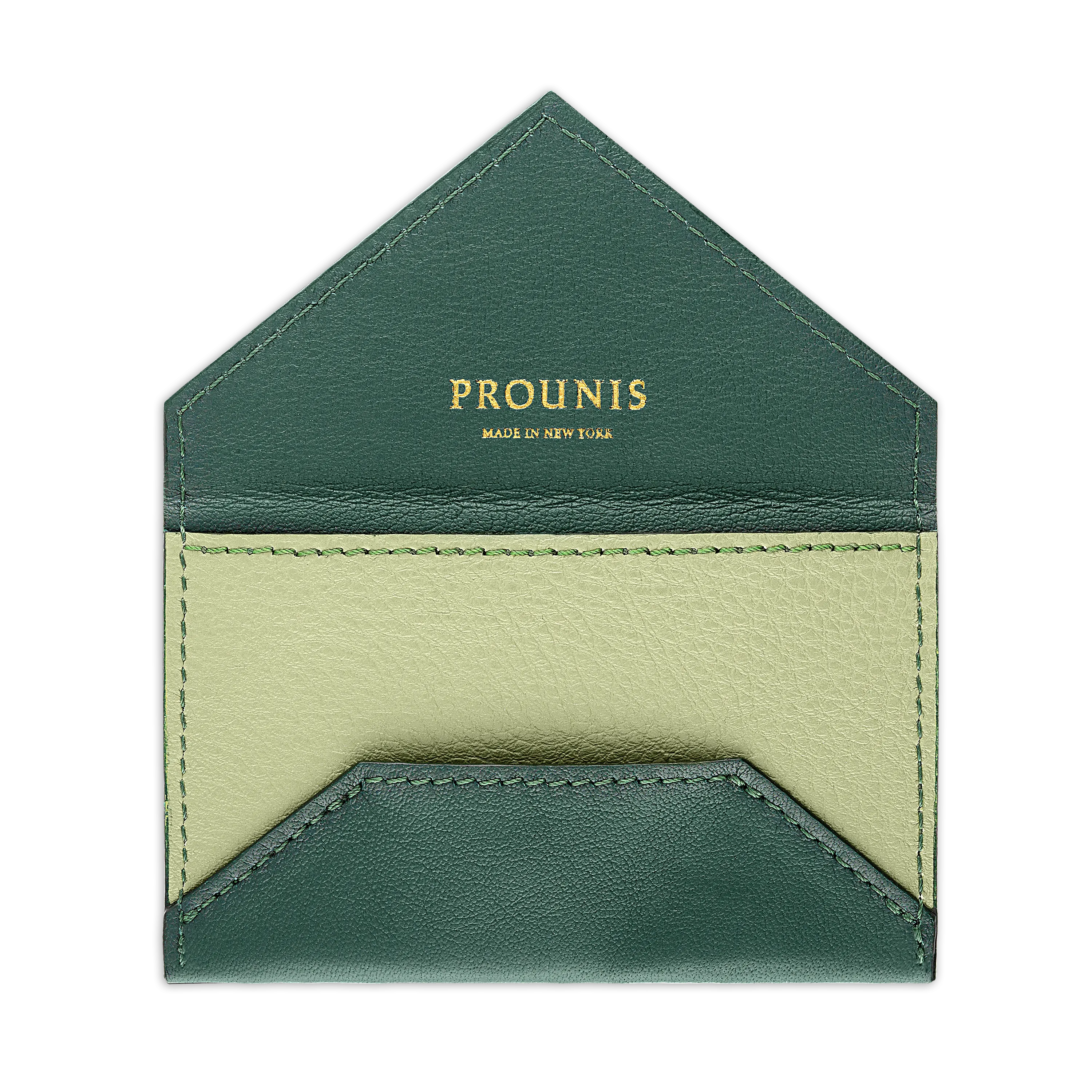 Prounis Leather Card Envelope