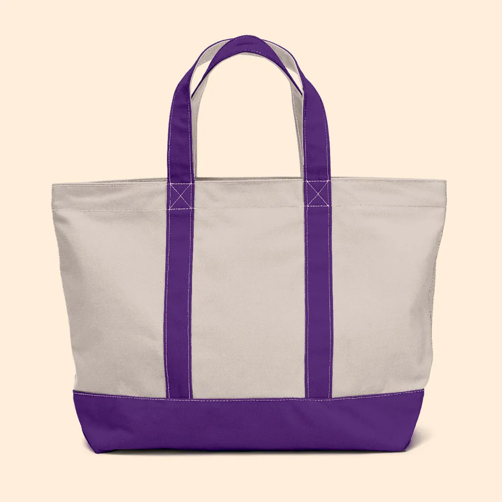 "Big Sur" Zippered Tote (BS180010Z)