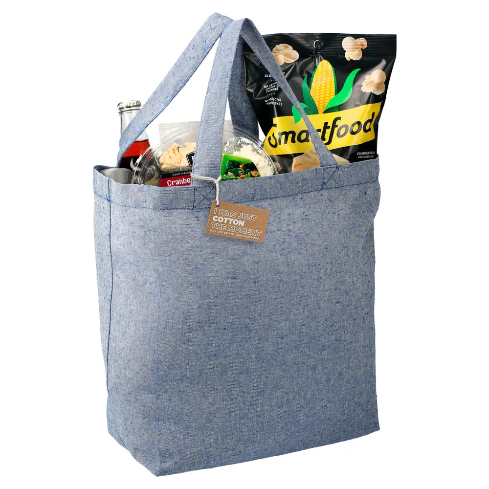 Recycled 5oz Cotton Twill Grocery Tote