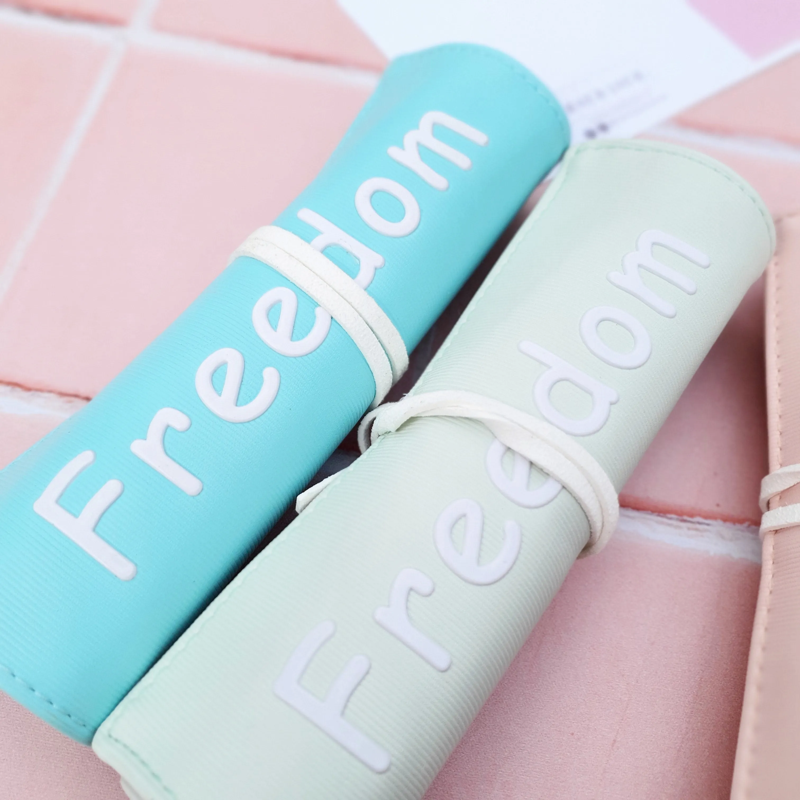 Roll Pouch Stationery Organizer - Freedom