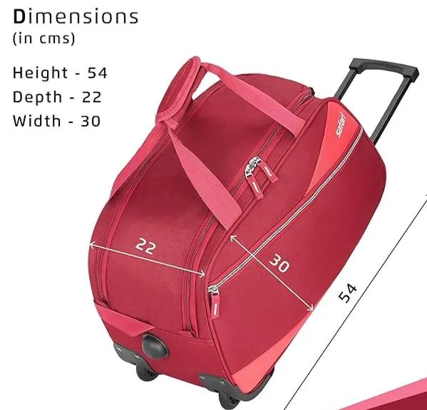 Safari Buzz Duffel Bag (RED)