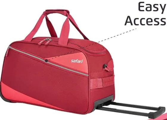 Safari Buzz Duffel Bag (RED)