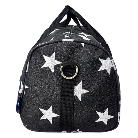 !SALE! Black Mini Glitter Super Star NGIL Duffel Bag