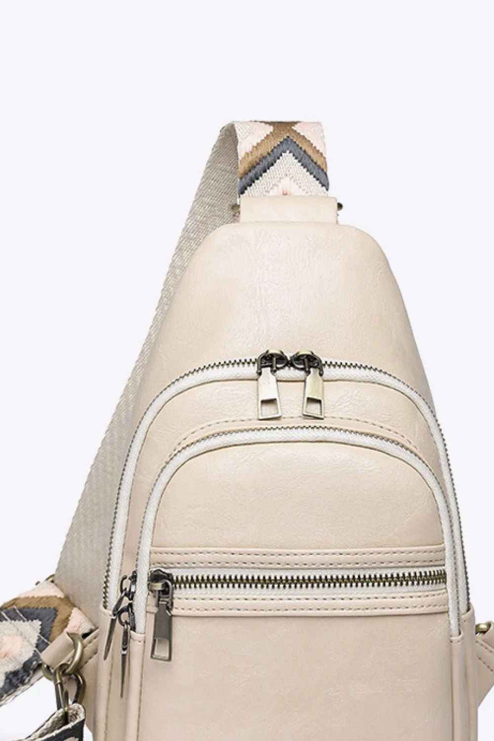 Sling Bag With Contrast Strap