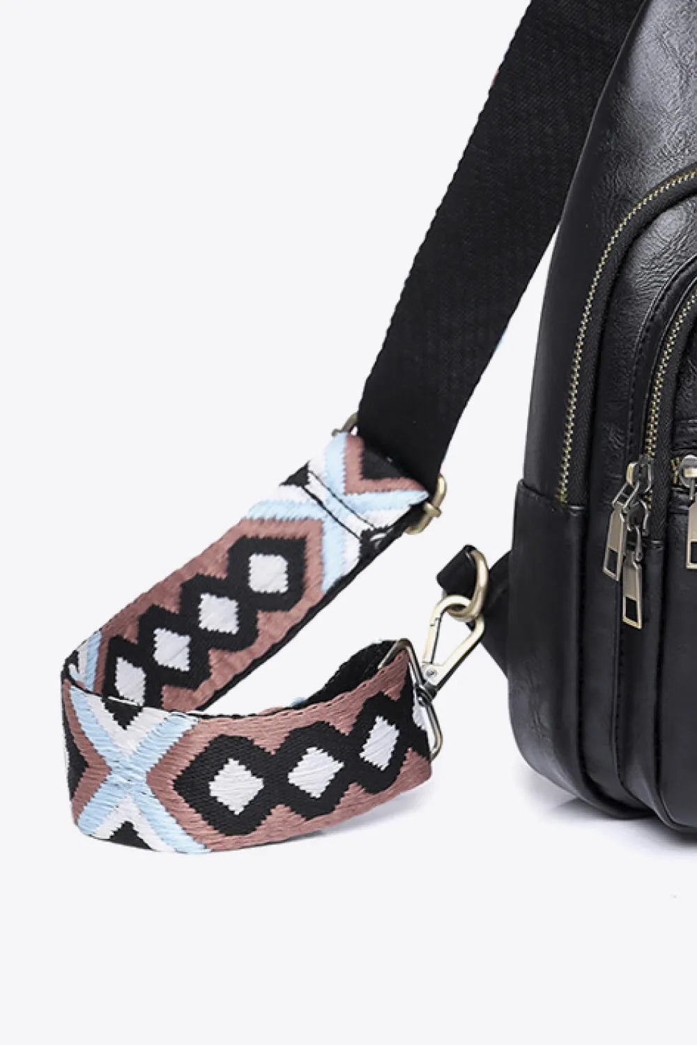 Sling Bag With Contrast Strap