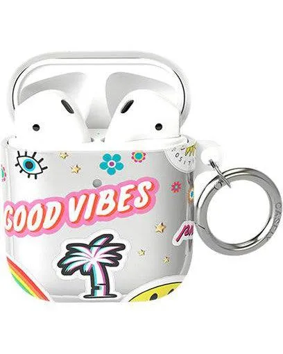 Stuck on U | Festival Sticker Floral AirPods Case