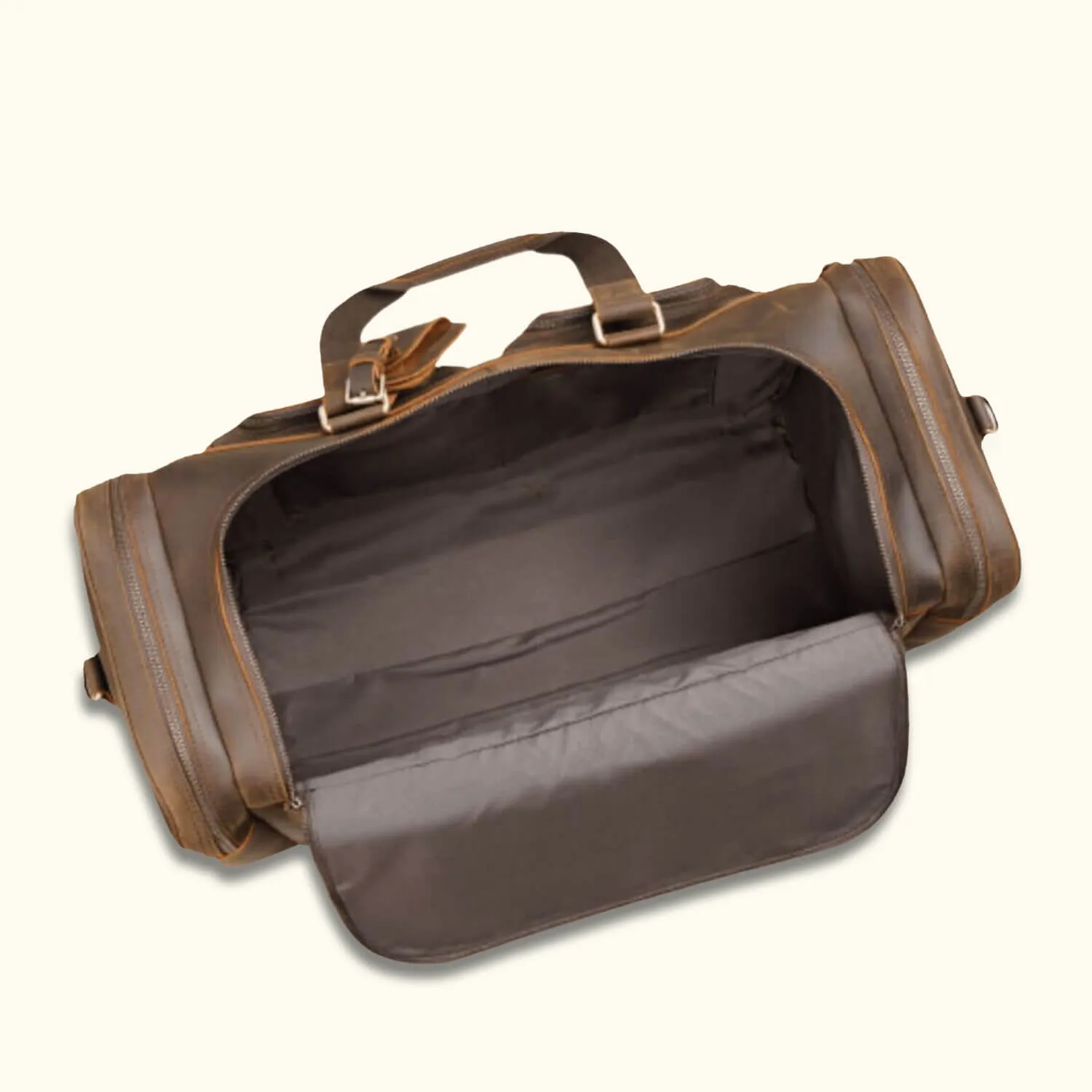 The Captin - Leather Duffe Bag