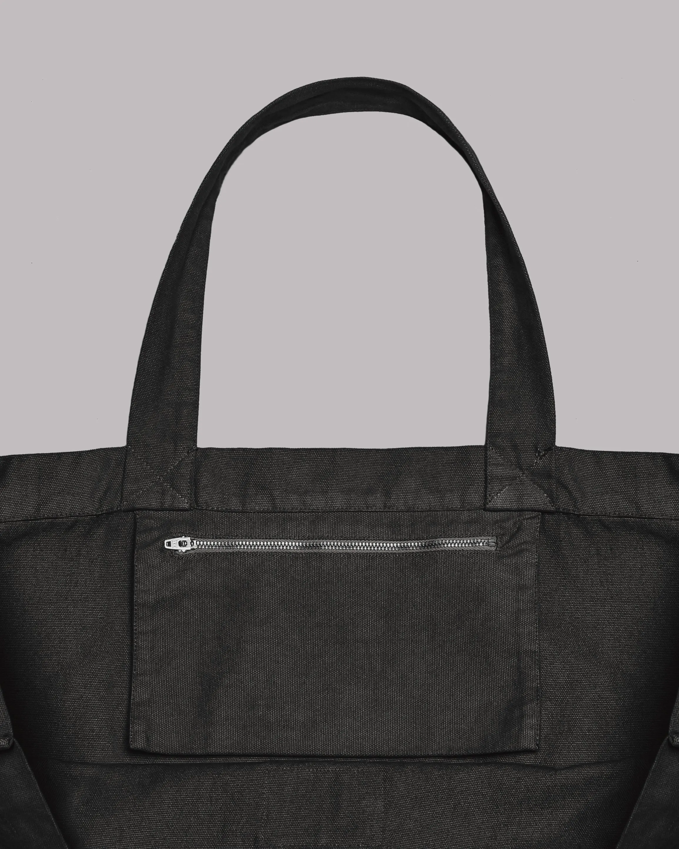 The Charcoal Small Canvas Bag