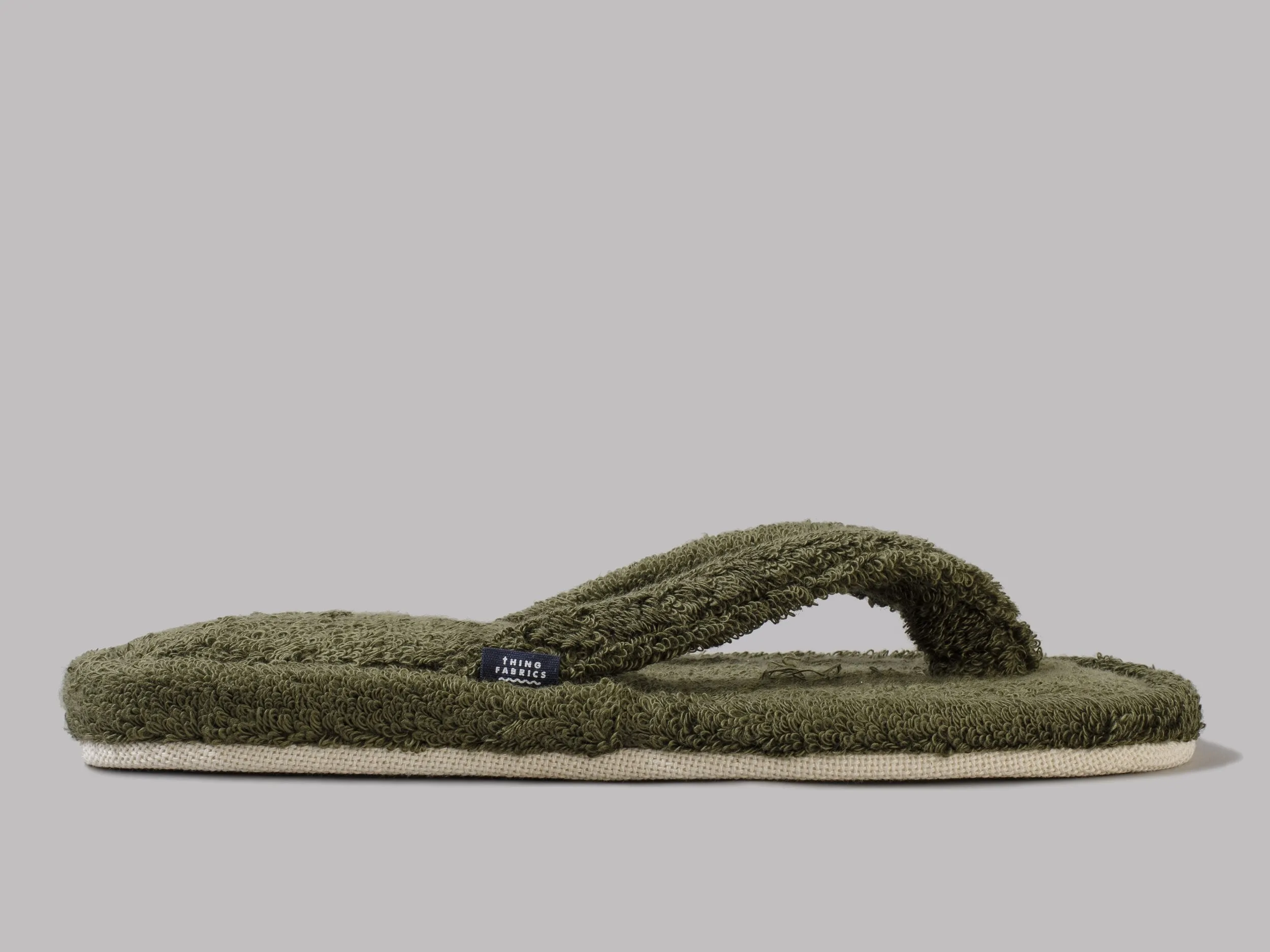 Thing Fabrics Tip Top 365 Room Beach Sandal (Olive)