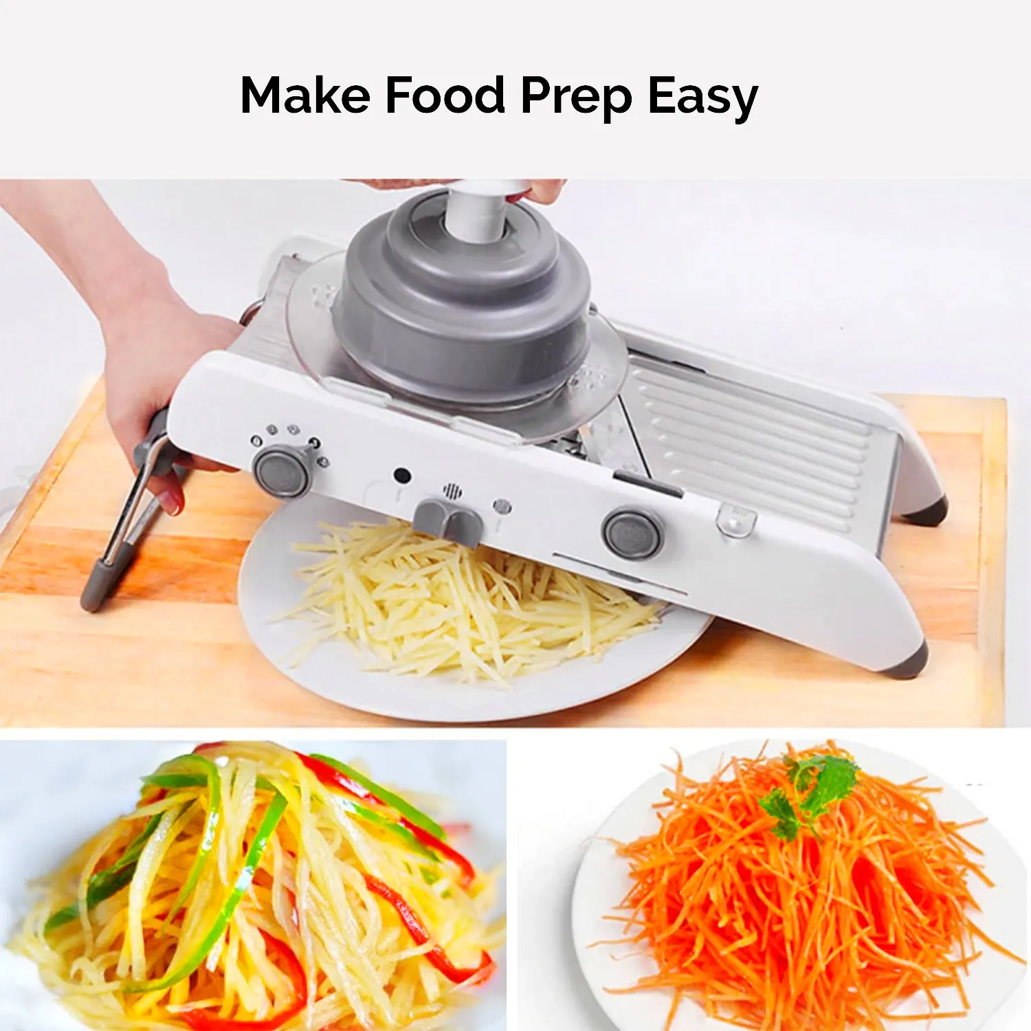 Time-Saving Mandolin Fruit & Veg Food Slicer for Meal Prep