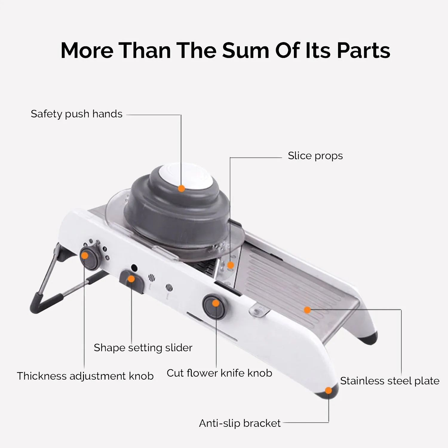 Time-Saving Mandolin Fruit & Veg Food Slicer for Meal Prep