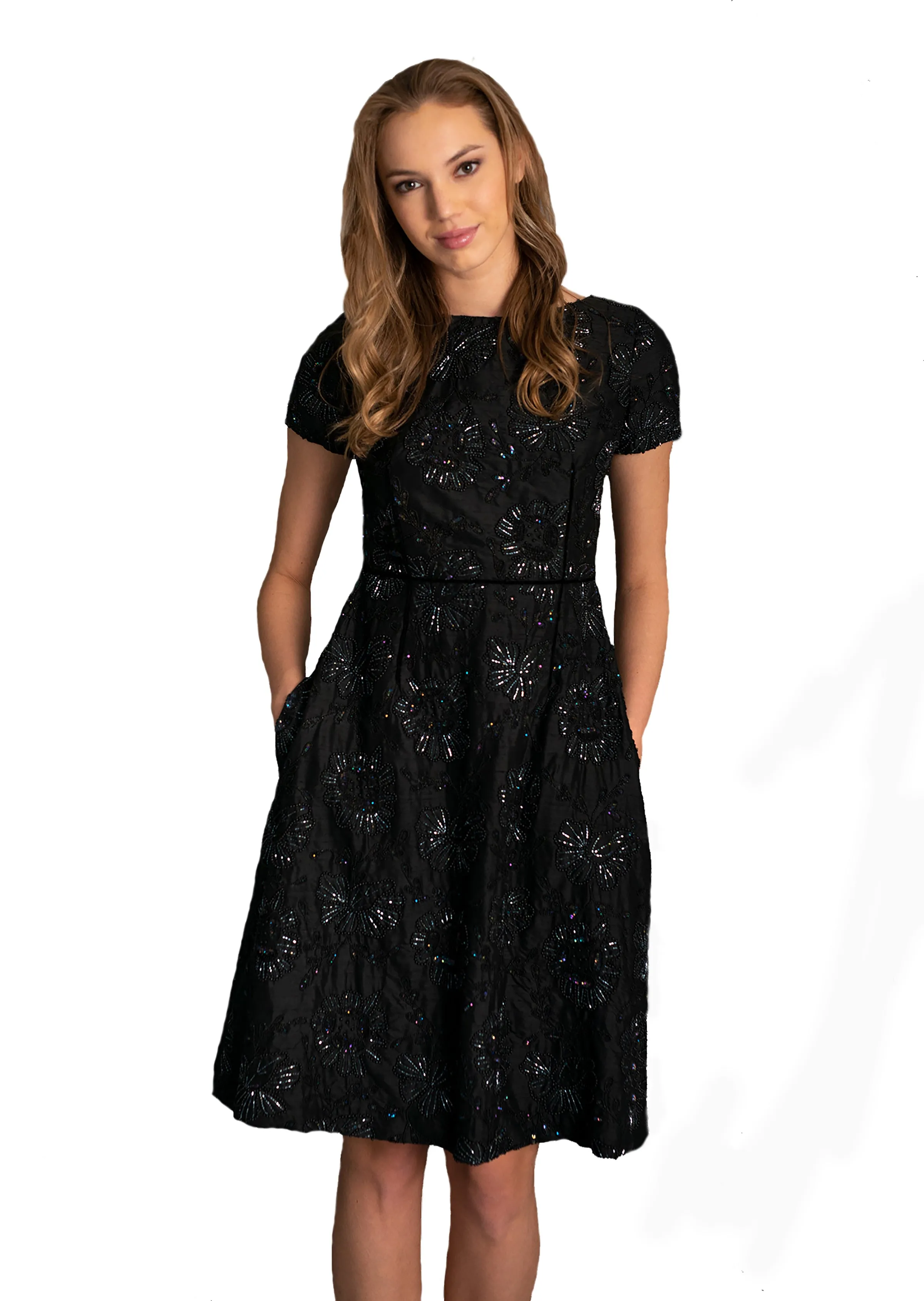 Women's Formal A-Line Pockets Dress